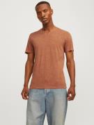 NU 20% KORTING: Jack & Jones T-shirt JJESPLIT NECK TEE SS NOOS