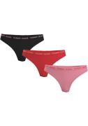 Tommy Hilfiger Underwear Slip 3P HIGH RISE THONG met elastische logo-b...