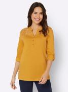 NU 20% KORTING: Classic Basics Kanten Shirt met lange mouwen (1-delig)