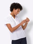 NU 20% KORTING: Classic Basics Blouse met korte mouwen