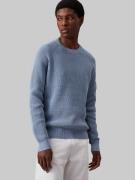 NU 20% KORTING: Calvin Klein Trui met ronde hals BADGE EASY SWEATER