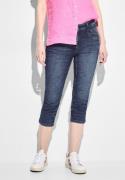 NU 20% KORTING: Cecil 3/4 jeans met used-look