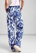 NU 20% KORTING: STREET ONE Linnen broek met print all-over