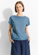 NU 20% KORTING: Cecil T-shirt met knoopdetail