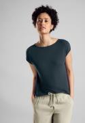 NU 20% KORTING: STREET ONE Shirttop met afhangende schouders