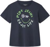 NU 20% KORTING: Pepe Jeans Shirt met ronde hals Oda for girls