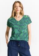 NU 20% KORTING: Cecil T-shirt met print all-over