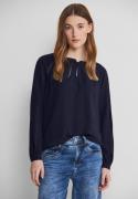 NU 20% KORTING: STREET ONE Blouse met lange mouwen met raglanmouwen