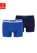 PUMA Boxershort Placed Logo (2 stuks, Set van 2)