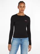 NU 20% KORTING: TOMMY JEANS Shirt met lange mouwen TJW SLIM ESSENTIAL ...