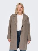 NU 20% KORTING: ONLY CARMAKOMA Korte jas CARNEW CARRIE BONDED COAT CC ...