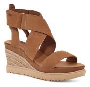 UGG Sleehaksandaaltjes ILEANA ANKLE met klittenbandsluiting