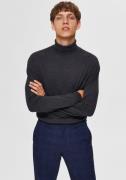 NU 20% KORTING: SELECTED HOMME Gebreide trui SLHBERG ROLL NECK NOOS