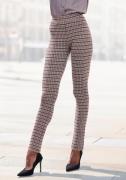 NU 20% KORTING: Lascana Legging gemaakt van jacquard stof