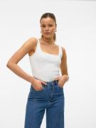 NU 20% KORTING: Vero Moda Tanktop VMCHLOE SL SHORT SQUARE TOP JRS NOOS