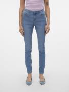 NU 20% KORTING: Vero Moda Skinny fit jeans VMELLY MR SKINNY JEANS BLUE...