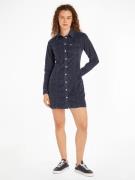 TOMMY JEANS Cordjurk TJW SLIM LS WASHED CORD DRESS