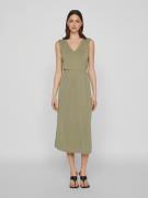 Vila Maxi-jurk VIMODALA V-NECK S/L MIDI DRESS - NOOS