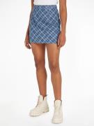 NU 20% KORTING: TOMMY JEANS Geweven rok TJW TARTAN CHECK CHAMBRAY SKIR...