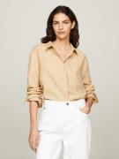 NU 20% KORTING: Tommy Hilfiger Overhemdblouse LINEN EASY FIT LS SHIRT