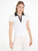 TOMMY JEANS Poloshirt TJW SLIM CONTRAST V SS POLO EXT