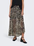 NU 20% KORTING: Only Plooirok ONLASTA LIFE SLIT ANKEL SKIRT PTM