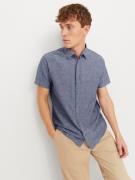 Jack & Jones Overhemd met korte mouwen JJESUMMER LINEN BLEND SHIRT SS ...