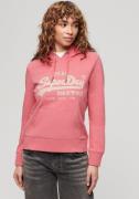 NU 20% KORTING: Superdry Hoodie EMBROIDERED VL GRAPHIC HOODIE