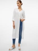 Vero Moda Jurk met overhemdkraag VMLINN LOOSE CALF SHIRT WVN NOOS