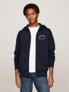 NU 20% KORTING: Tommy Hilfiger Capuchonsweatvest ROUNDALL HOODED ZIP T...