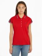 Tommy Hilfiger Poloshirt REG STRIPE SLV POLO CAP SLEEVE