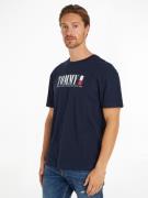 NU 20% KORTING: TOMMY JEANS T-shirt TJM REG TOMMY DNA FLAG TEE EXT