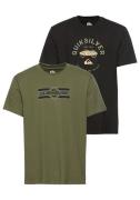 Quiksilver T-shirt OPEN ARROW SHORT SLEEVE TEE PACK YM (2-delig, Set v...