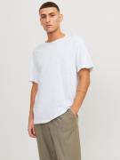 NU 20% KORTING: Jack & Jones T-shirt JJESUMMER LINEN TEE SS O-NECK LN