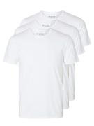 NU 20% KORTING: SELECTED HOMME T-shirt SLHROLAND SS O-NECK TEE 3-PACK ...