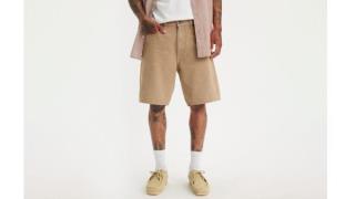 NU 20% KORTING: Levi's® Jeansshort 468 STAY LOOSE SHORTS BROWNS