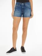 TOMMY JEANS Short HOT PANT BH0137 met tommy jeans-logobadge & merklogo