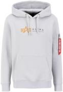 NU 20% KORTING: Alpha Industries Hoodie Alpha Label Hoody