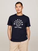 Tommy Hilfiger Shirt met print HILFIGER COIN TEE met markante print