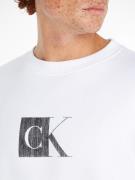 NU 20% KORTING: Calvin Klein Sweatshirt OUTLINE MONOLOGO CREW NECK