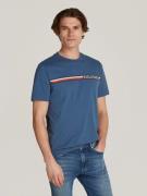 NU 20% KORTING: Tommy Hilfiger T-shirt CHEST STRIPE TEE