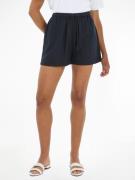 NU 20% KORTING: Tommy Hilfiger Short PULL ON CASUAL LINEN SHORT