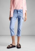 NU 20% KORTING: STREET ONE 3/4 jeans LTD QR JANE met stretchaandeel