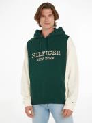 NU 20% KORTING: Tommy Hilfiger Hoodie MONOTYPE COLOURBLOCK HOODY