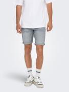 NU 20% KORTING: ONLY & SONS Short ONSPLY MBD 8772 TAI DNM SHORTS NOOS