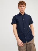 Jack & Jones Overhemd met korte mouwen JJESUMMER LINEN BLEND SHIRT SS ...