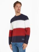 Tommy Hilfiger Trui met ronde hals MILANO COLOURBLOCK CREW NECK