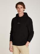 Calvin Klein Hoodie GRID MONOGRAM HOODIE met een logo-opschrift