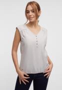 NU 20% KORTING: Ragwear Shirt met V-hals SALTTY LINEN