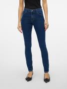 NU 20% KORTING: Vero Moda Skinny fit jeans VMELLY MR SKINNY JEANS BLUE...